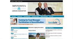 Desktop Screenshot of mnlodging.org